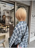 【ADORE横浜】ブリーチカラー　レイヤーボブ