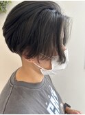 ブルーアッシュショート