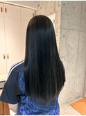 【VENTI 松田】ブルーブラック×ハイライトカラー