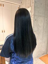 ベンティ(venti)&nbsp;【VENTI 松田】ブルーブラック×ハイライトカラー