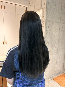 ベンティ(venti) 【VENTI 松田】ブルーブラック×ハイライトカラー