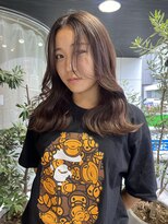 ヘアーアンドメイク ビス(HAIR&MAKE bis) ブリーチなし透明感ベージュカラー♪【多田華歌】
