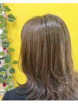 ポッケ(Pokke)&nbsp;外ハネレイヤー/ナチュラルベージュ