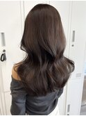 大人可愛いくびれヘア＊ショコラグレージュ/小顔レイヤーカット