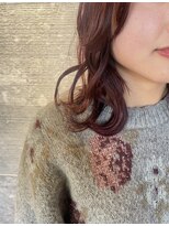 ブランカヘアー 刈谷(BLANCA HAIR)&nbsp;ワインレッドカラー