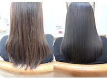 【髪質改善トリートメント】軟毛～普通毛の方にピッタリ♪しっとりしながらも軽い質感に仕上がります♪