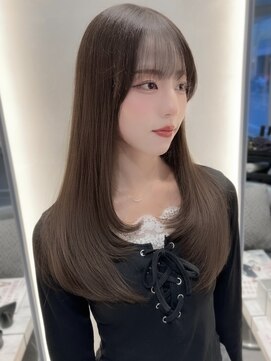 ロンドジェネルーズ 柏(Lond generous) 韓国柏顔周り縮毛矯正髪質改善レイヤー韓国ボブメルティくびれ