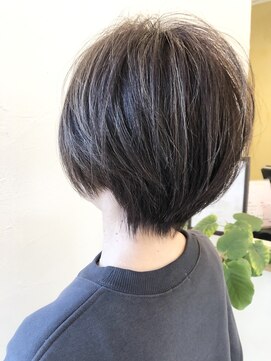 エルビーエル(LBL) 白髪ぼかしハイライト+カット