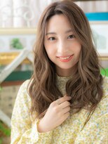 カバーヘア ブリス 上尾西口店(COVER HAIR bliss)&nbsp;外国人風レイヤーカット抜け感センターパートc6上尾20代30代40代