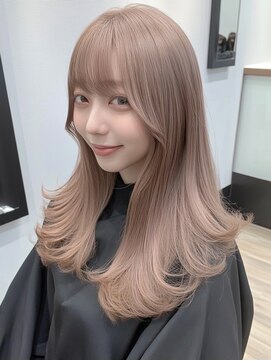 ジゼル 梅田(GiseL) ミルクティーピンクベージュ