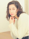 マチルダボブピンクベージュインナーグレージュハイライト大人