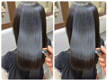 エルザ ヘアーアンドメイク(Elsa hair&make)の雰囲気（新menu。MIRAIストレート。みずみずしい手ざわり繰り返してもOK）