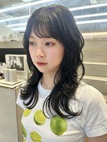 カケル(×.)&nbsp;韓国レイヤー/くびれミディ/黒髪レイヤー