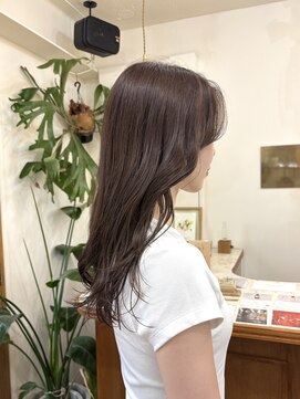 シエン 恵比寿(CIEN) くびれヘア/レイヤーカット/ラベンダーアッシュカラー/恵比寿