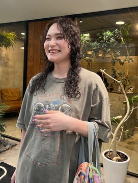 オムズ(OM's) ハードパーマ/レイヤーパーマ/ブラウンカラー