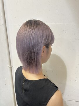 オーガニックマインド 坂戸 鶴ヶ島(organic+mind) 20代30代ダブルカラーブリーチ立体感グラデーション透明感