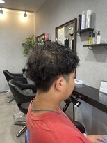 アットヘアー 上里イオン店 プードル風パーマ