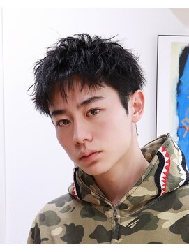 ネイビー 表参道(NAVY) ダウンバングショート