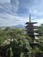 レム(Rem.) 旅行した際に立ち寄った新倉山浅間公園（山梨県）の景色です