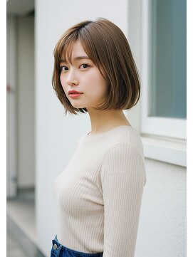 ルプラ カルム(le-pla Calme) 【Image style.9】アッシュベージュボブ#豊橋#豊川#新城#蒲郡