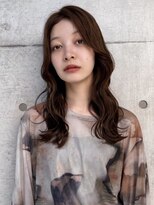 セプト 天神大名(SEPT.)&nbsp;韓国風巻き髪 レイヤーカット ウェーブヘア 髪質改善カラー 30代