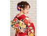 【成人式完全予約】振袖着付＋ヘアセット＋メイク ￥28600※お電話予約限定！
