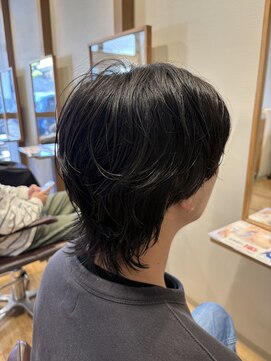 ウルフ×ナチュラルパーマ