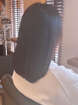 【88.カラー×髪質改善】縮毛矯正・白髪染め・ショートカット♪