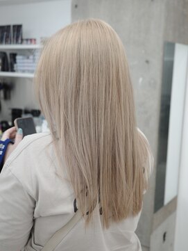 ディジョン 自由ヶ丘(Dijon) 韓国顔まわりレイヤーカットグレージュオリーブベージュブラウン