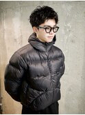 ピンパーマ ルーズショートパーマ メンズショート 新宿