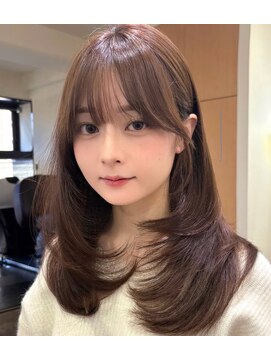 シュガー(Sugar) 透明感カラー/ワンホンヘア/韓国ヘア/顔まわり/大阪/梅田