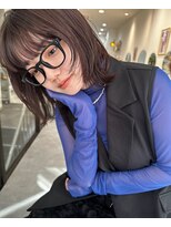 ソラ 表参道(SORA) 【MOMONE】フェイスレイヤーミディアムボブレイヤーボブ表参道