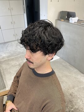 ティーリング 天王町(T ring) メンズマッシュパーマ