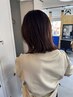 【初カラーにおすすめ♪】ブリーチ無しWカラー&シルミアトリートメント