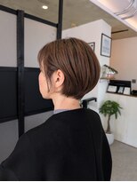 フルーノヘア 八幡駅(Hulu-no.hair)&nbsp;丸みショートボブ