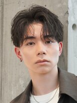 バイフィフス 原宿/表参道(by fifth)&nbsp;メンズシースルーマッシュニュアンスパーマシャドウパーマテテ風