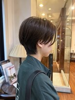 ルクール(Le Coeur)&nbsp;刈り上げ×丸みシルエットの大人ハンサムショート