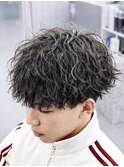 ツイストスパイラル/縦落ちパーマ/ツイストパーマ/ピンパーマ