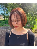 ヘアーデザイニングアリュール(Hair Desining ALLUЯE)&nbsp;レッドブラウンカラー