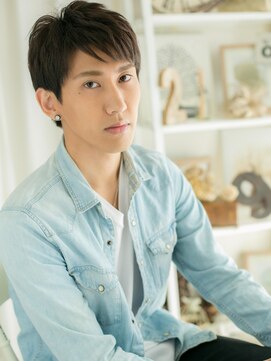 モッズヘア 越谷(mod's hair) 斜めバングで個性的に☆束感ショートa