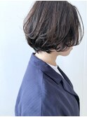 大人女子×ショートボブ
