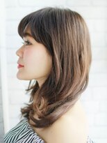 ヘアメイク ナル(hair make nalu)&nbsp;大人の外ハネパーマスタイル