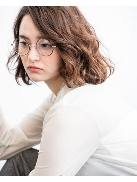 ヘアーアンドファッションシオミエイチ (hair＆fashion shiomi H) 【shiomi H】ゆるふわボブstyle