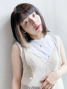 アイティー バイ アルバム 中野店(IT by ALBUM) ナチュラルスタイル_クールショートピンクベージュ_47670