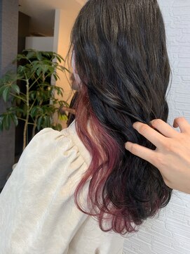 リオリス ヘア サロン(Rioris hair salon) 秋冬バージョンピンクインナー♪