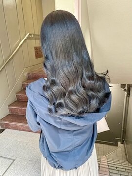 アイユー(ii+U) 韓国巻き　ブルージュ　ダークトーン　髪質改善