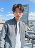 爽やかメンスショート/波巻きパーマ【MEN’S】