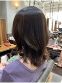 ミディアムレイヤーカット