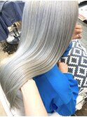 ☆ダブルカラー/シルバーカラー/ケアブリーチ/ハイライト[渋谷］