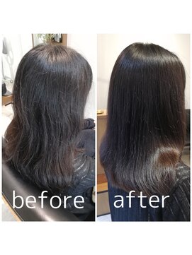 スピカ(SPICA) 【ケアカラーコース】お客様施術事例